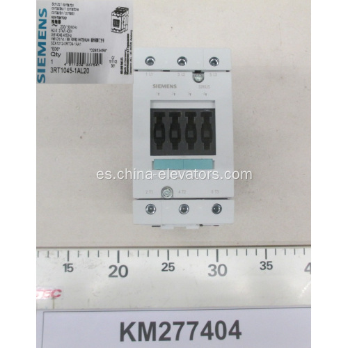 KM277404 CA CONTACTOR 230VAC para ascensores Kone
